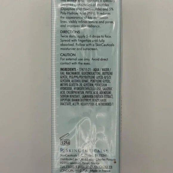 SkinCeuticals P-TIOX Wrinkle-Modulating Peptide Serum – 1.0 oz / 30 mL – 2 PACK